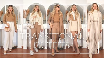 Transitional Outfits Winter to Spring | How to look chic & polished | Anna’s Style Dictionary