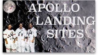 Apollo Landing Sites through my Telescope