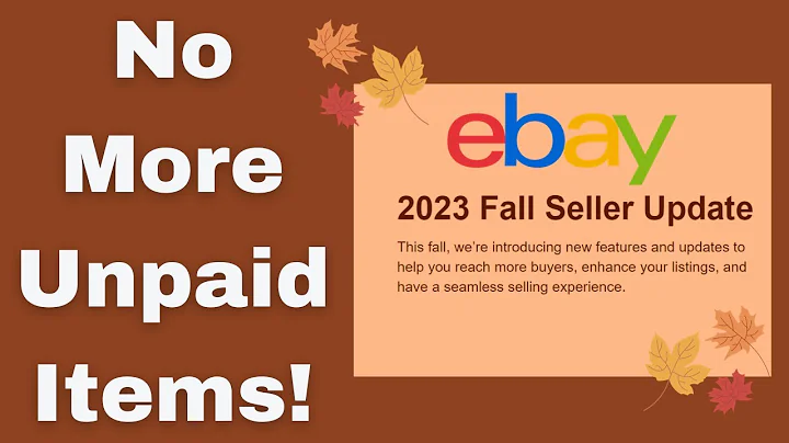 Exciting Updates in the eBay Fall Seller Update 2023