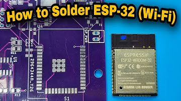 How to Solder an ESP32-WROOM-32 Module (Wi-Fi + Bluetooth) in Hindi (#008) #Electrobias