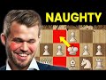 WHAT! Magnus Brings out his King on Move 3 | Incredible Chess Games, Moves, Tactics &amp; Gambits