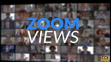 Zoom Views Online Video Conferencing Toolkit  - Free Download After Effects Templates