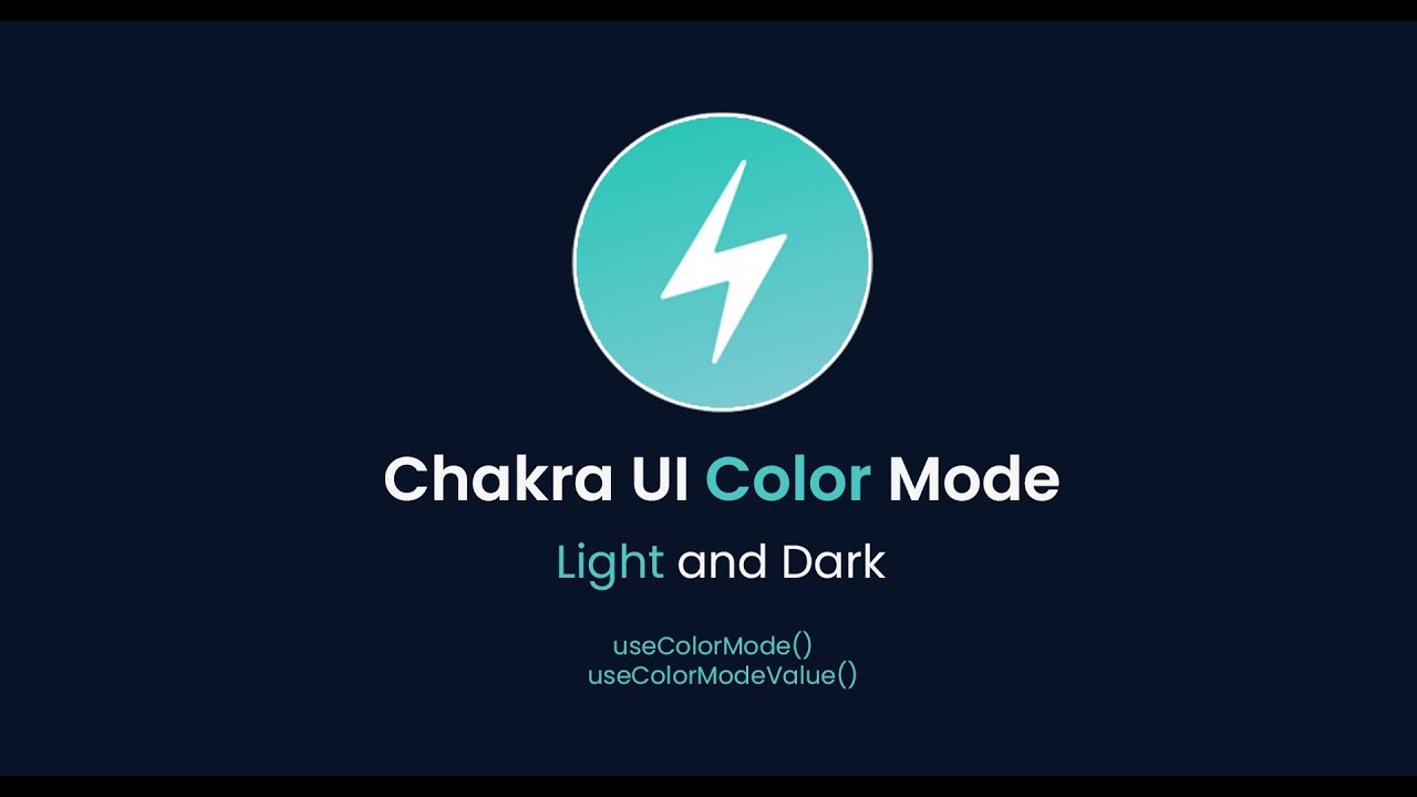 Chakra UI Color Mode ( dark mode, light mode) | Tamil - YouTube