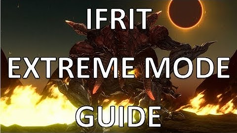 FFXIV ARR: Ifrit (Extreme Mode) Guide - Dragoon PoV