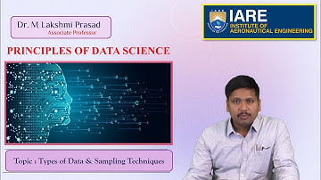 Types of Data & Sampling Techniques by Dr. M Lakshmi Prasad