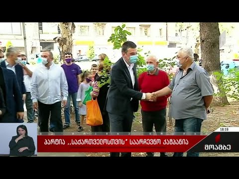 პარტიის „საქართველოსთვის“ საარჩევნო კამპანია