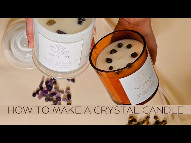 Hidden Crystal Candle DIY tutorial, Seattle Lifestyle Blog