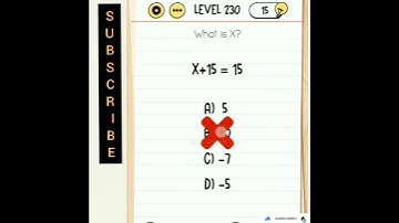 Brain Test: Tricky Puzzles || Level 230 || What is X? || Answer ||