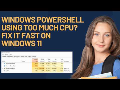 Windows PowerShell Using Too Much CPU? Fix It Fast on Windows 11