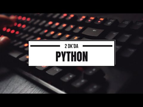 #1 🐍 2 Dakikada Python | İlk Kodun: print("Merhaba Dünya!")