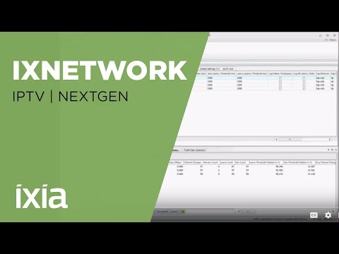 IxNetwork IPTV - NextGen