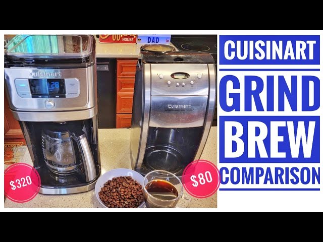  Cuisinart DGB-550BKP1 Automatic Coffeemaker Grind & Brew,  12-Cup Glass, Black: Drip Coffeemakers: Home & Kitchen