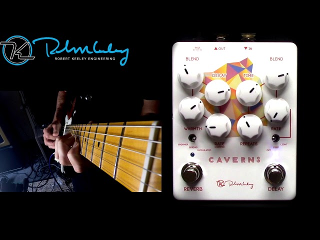 ギター Keeley CAVERNS V2 Keeley Caverns Delay/Reverb V2 - Catverns B's Music Shop