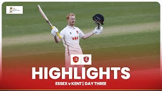 🔥 JORDAN COX DID WHAT?! | Essex v Kent Day 3 Highlights