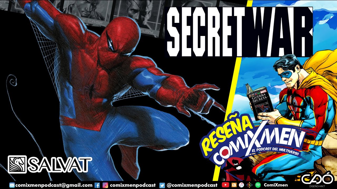 Guerra Secreta Secret War Novelas Gráficas de Marvel Salvat Reseña Review ComiXmen