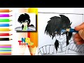 كيف ترسم شخصيه هزيم الرعد|How to draw Ginga Sengoku Gun Yuuden Rai