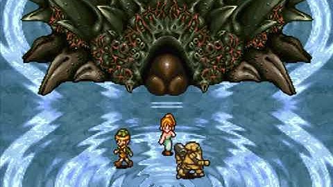 Chrono Trigger - 140 BOSS Lavos (1st phase) - Time Egg, without Epoch & Magus