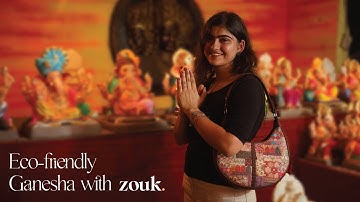 Ganpati 2023 : Eco-Friendly Sustainable Celebrations with ZOUK #zouk #proudlyindian #vegan