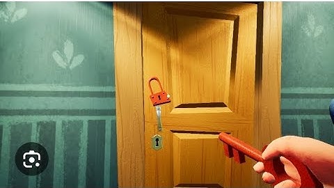 ИГРАЮ В ПРИВЕТ СОСЕД ЧАСТЬ 2.(ОТКРИЛ ТАЙНУЮ КОМНАТУ У ДОМА СОСЕДА.)