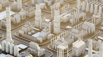 Industrial 3D Elements ( Low Poly Kit Bash )