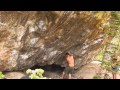 Paul dusatko climbs the kind traverse v11  rmnp