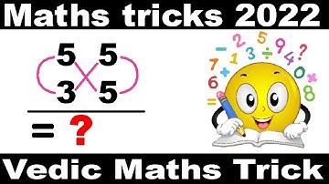 Quickest way to multiply two numbers | Vedic Math tricks for fast calculation maths tricks magic