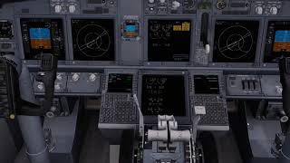 737-800 Стаковый, Запуск, FMC настройки, ответы Пилота на вопросы, Перелет Барселона - Ибица