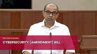 Opening Speech by SMS Janil Puthucheary at the 2nd Reading of Cybersecurity (Amendment) Bill