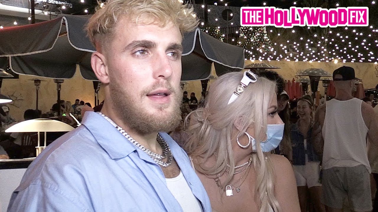 Jake Paul Speaks On His FBI Raid & New Music While Grabbing Drinks With Tana Mongeau At Saddle Ranch