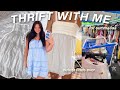 come thrift with me for SUMMER + try on haul