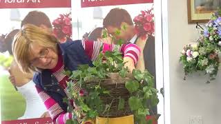 Hanging Baskets Using Artificial Flowers