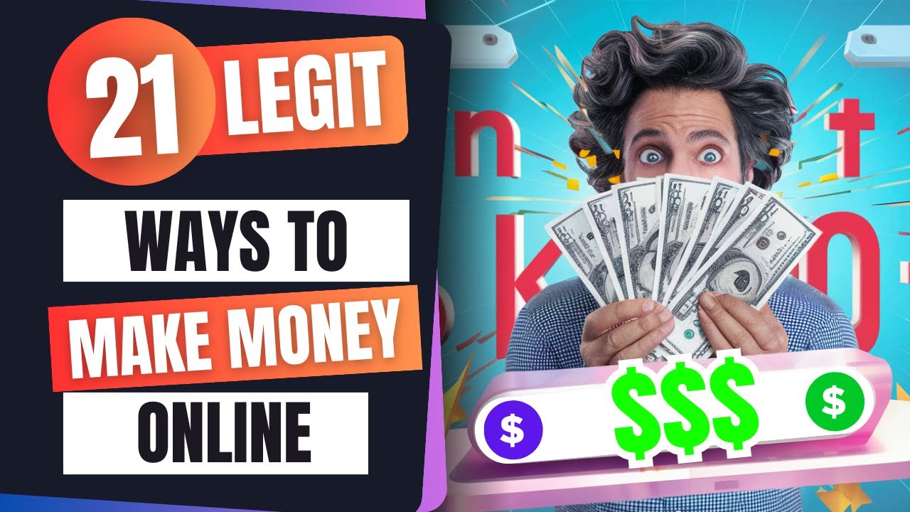 21 Legit Ways to Make Money Online in 2024 | Online Money Making Ideas ...