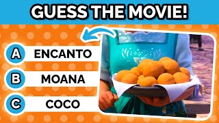 Guess The Movie From The FOOD...! - Disney Edition