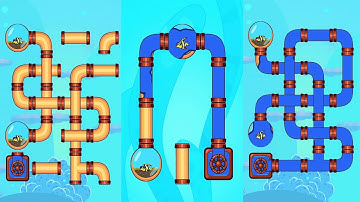 Save the fish gameplay walkthrough android and iOS pull the pin 🤖Save the fish 🤖game pull the pin