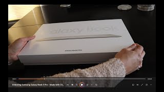 Unboxing Samsung Galaxy Book 3 Pro - Beige