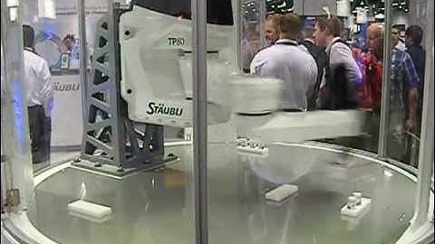 Fastest robot in the world, Staubli High speed robot arm CNC 3D printing manufacturing automation