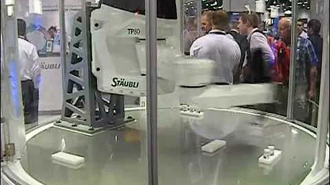 Fastest robot in the world, Staubli High speed robot arm CNC 3D printing manufacturing automation