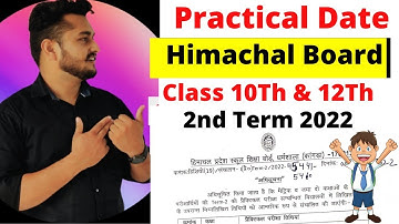 Hp bose term 2 practical date sheet  | Term 2 practical date |
