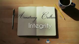 Company Values: #INTEGRITY