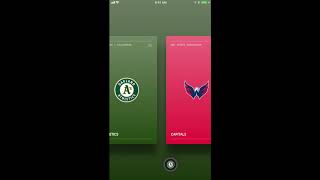 ‘MyTeams by NBC Sports’ on Android screenshot 1