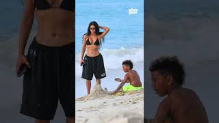 Continua la spring break di #KimKardashian a #TurkseCaicos con la famiglia