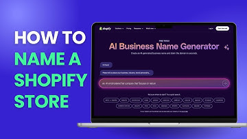 How to Name a Shopify Store with Free AI Tool: Shopify Business Name Generator