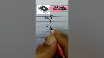 SMD Resistor Code Calculation Explained