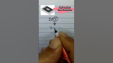 SMD Resistor Code Calculation Explained