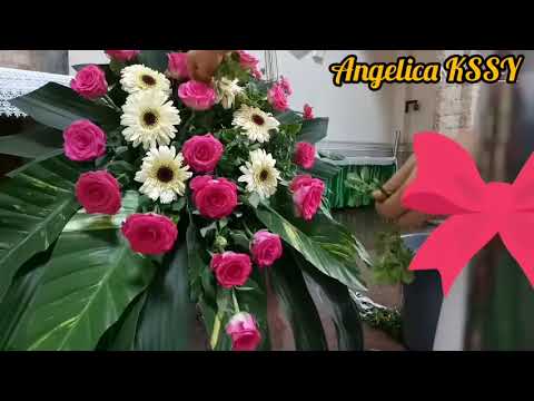 Rangkaian Bunga Altar Gereja H Wuruk Medan Mawar Pink Model Love Part Ii Youtube