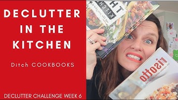 DECLUTTER YOUR KITCHEN | THE COOKBOOKS | EILEEN VINCETT