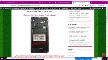 Maximum MB99 Flash File MT6572 6.1 Lcd Fix Hang Logo Fix Firmware