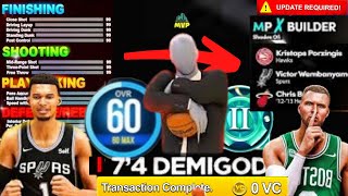 i Hit Strater 2 with 60 OVRALL DEMI-GOD BUILD