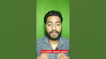 o a level result official notification July 2022 exam