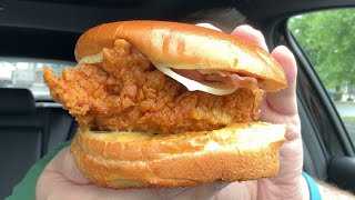 Popeyes Golden BBQ Chicken Sandwich